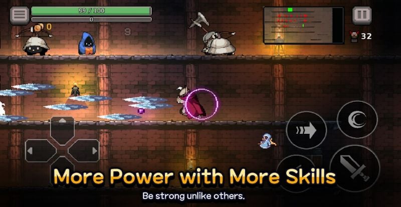 Dungeon Slasher: Roguelike Ảnh chụp màn hình 2