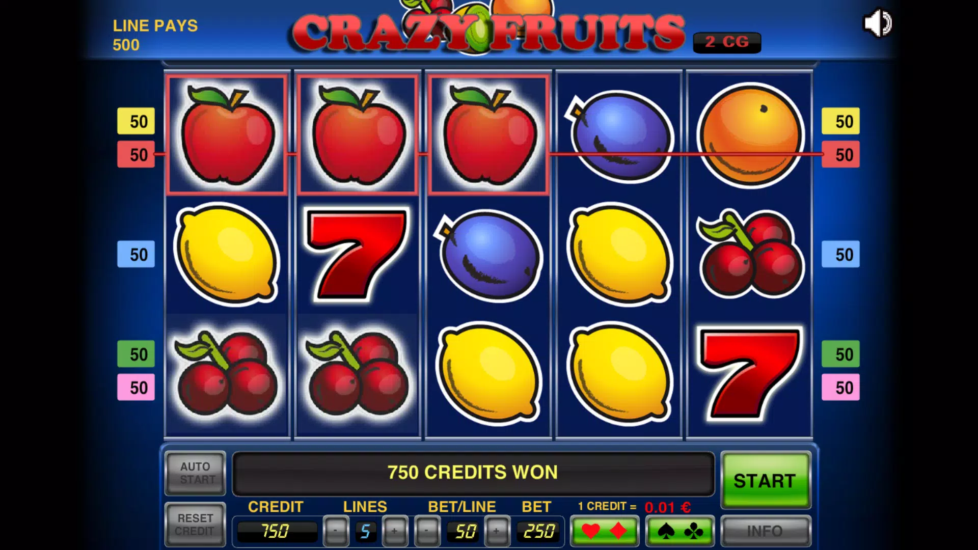 Crazy Fruits スクリーンショット 0