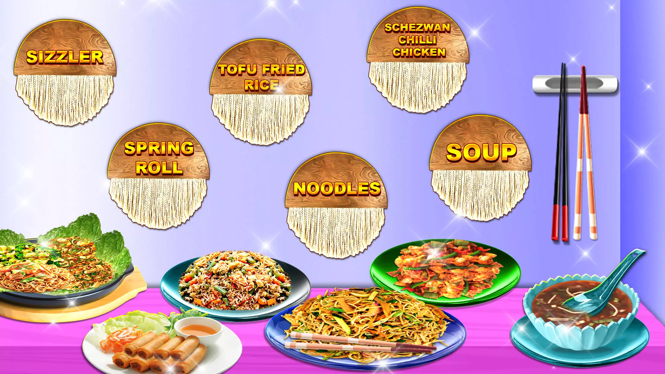 Lunar Chinese Food Maker Game ဖန်သားပြင်ဓာတ်ပုံ 1