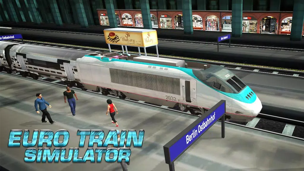 Euro Bullet Train Simulator スクリーンショット 0