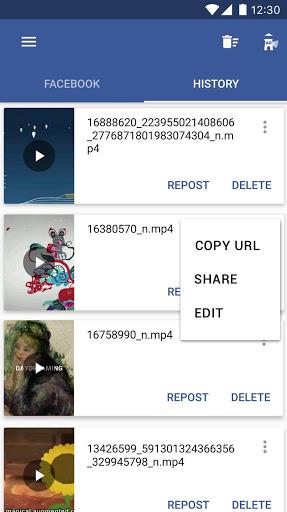 Video Downloader for Facebook Video Downloader স্ক্রিনশট 0