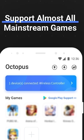 Octopus Gamepad Mouse Keyboard Keymapper Screenshot 0