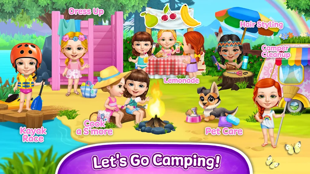 Sweet Baby Girl Summer Camp Zrzut ekranu 0