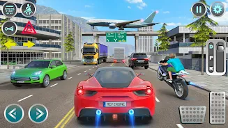 Real Driving School: Car Games ဖန်သားပြင်ဓာတ်ပုံ 3