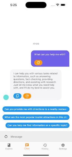 Chatty – AI assistant ဖန်သားပြင်ဓာတ်ပုံ 0