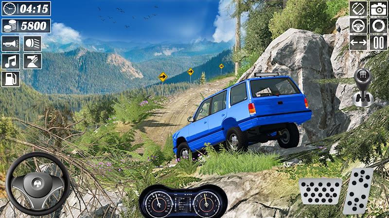 Offroad Jeep Simulator Game Capture d'écran 2