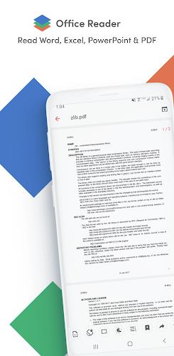 Office Reader - PDF,Word,Excel スクリーンショット 0