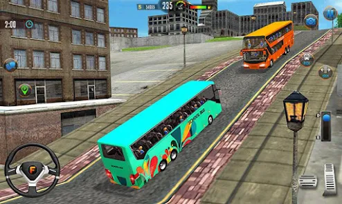 Offroad School Bus Drive Games 스크린샷 2