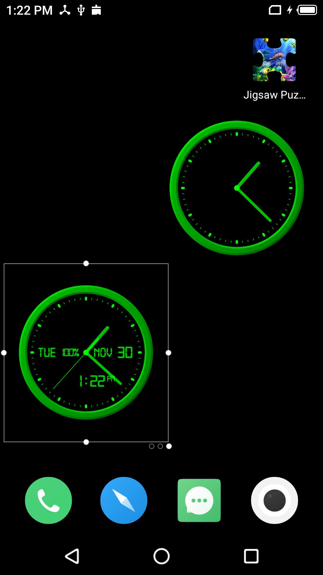 Analog Clock-7 Mobile Captura de pantalla 3