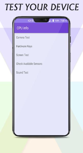 CPU-Z : Device & System info for Android™應用截圖第2張