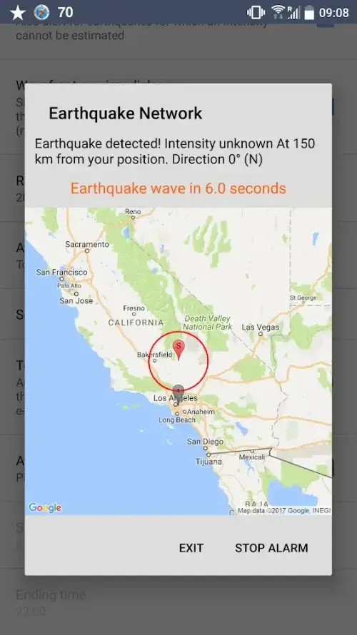 Earthquake Network PRO Captura de pantalla 0