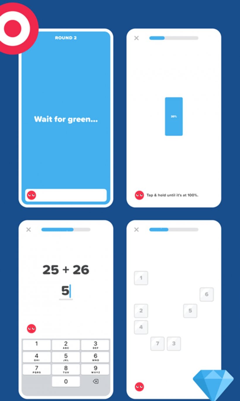 A selection of screenshots showcasing various logic puzzles within Cognido.