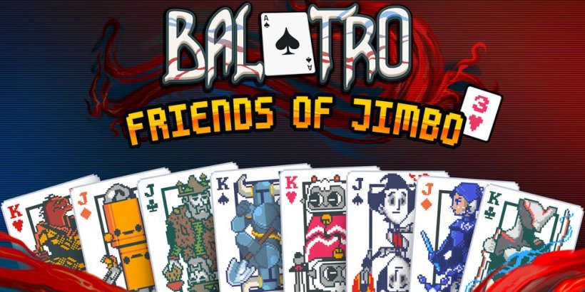 Balatro 通过《Friends of Jimbo 3》更新增加了 8 个系列和更多疯狂的混乱