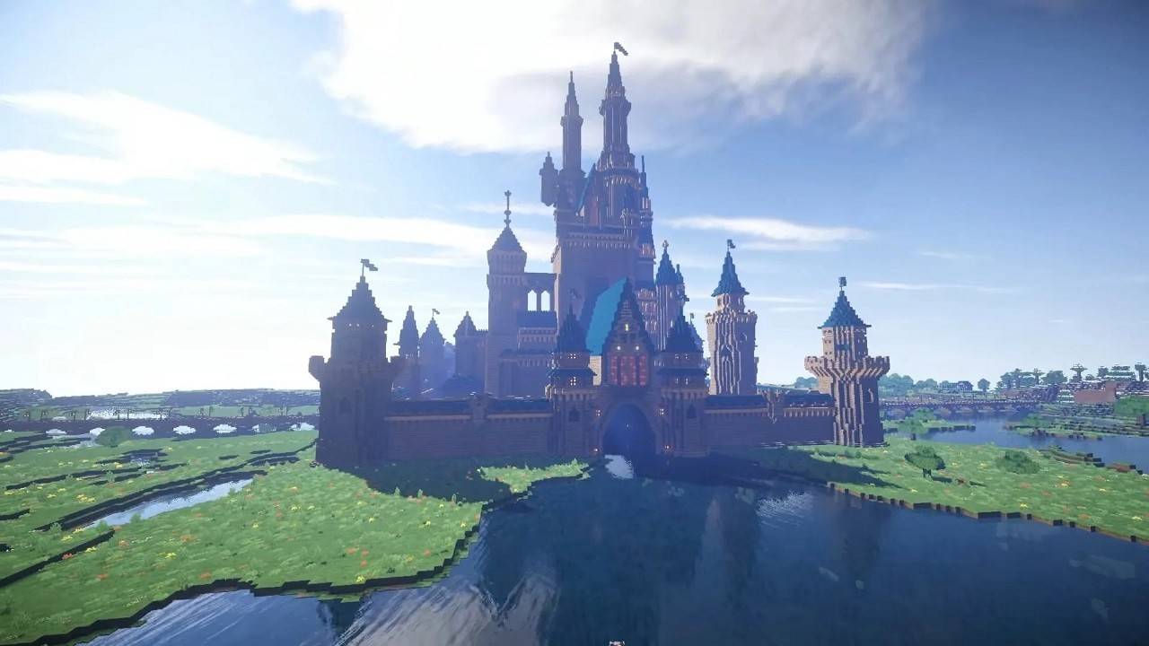 Disney Castle Minecraft