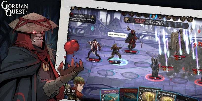 Gordian Quest: ယခု iOS, Android တွင်ယခု Roguelite Deckbuilder
