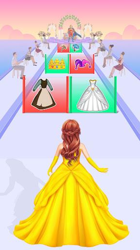 Princess Race: Wedding Games Captura de pantalla 0