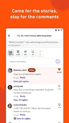 Wattpad - Read & Write Stories Ảnh chụp màn hình 2