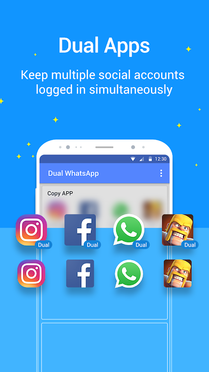 Dual App Lite Tangkapan skrin 2