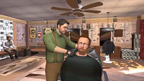 Barber Shop-Hair Cutting Game Capture d'écran 0