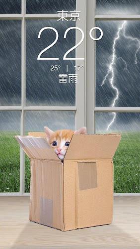 Weather Kitty - App & Widget Ảnh chụp màn hình 3