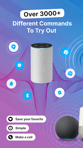 Echo Alexa Voice Assistant App ဖန်သားပြင်ဓာတ်ပုံ 0