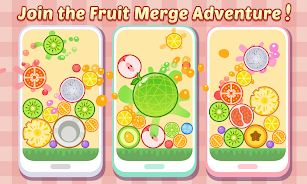 Fruit Crush-Merge Fruit Melon स्क्रीनशॉट 0