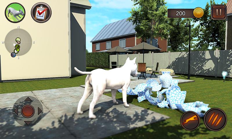 Bull Terier Dog Simulator Ekran Görüntüsü 2