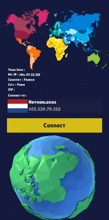 VPN NetherLands - IP for NL স্ক্রিনশট 2