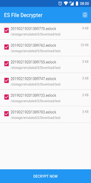 ES File Decrypter 스크린샷 1