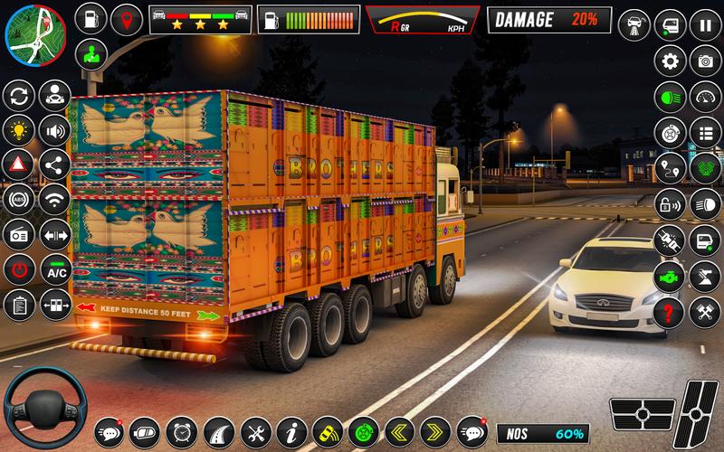 Indian Truck Game 3d Truck sim Ảnh chụp màn hình 3