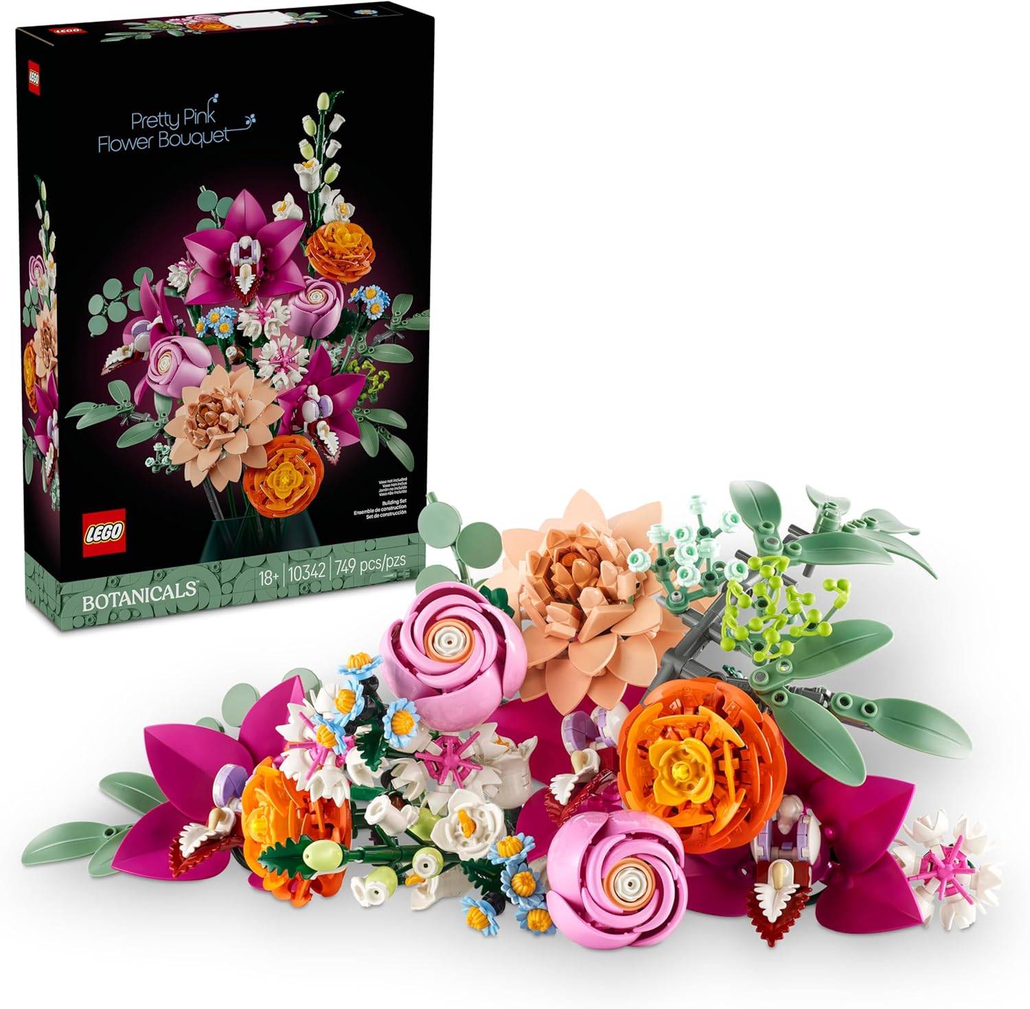 Lego Pretty Pink Flower Bouquet: Hadiah Hari Valentine Ideal