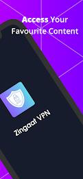 Zingaat VPN - Fast & Secure ภาพหน้าจอ 1