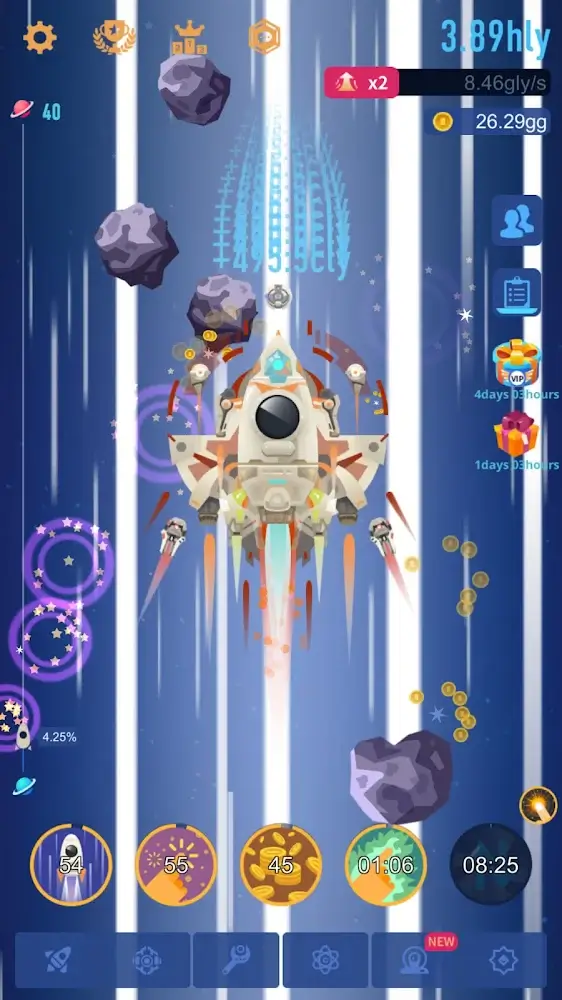 Space Colonizers Idle Clicker Ekran Görüntüsü 3