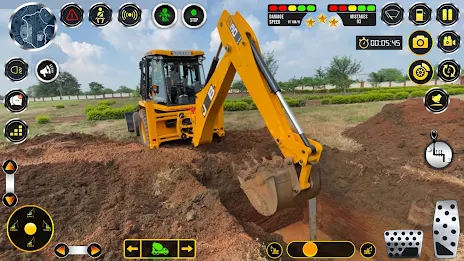 Snow Excavator Construction 3D 스크린샷 0