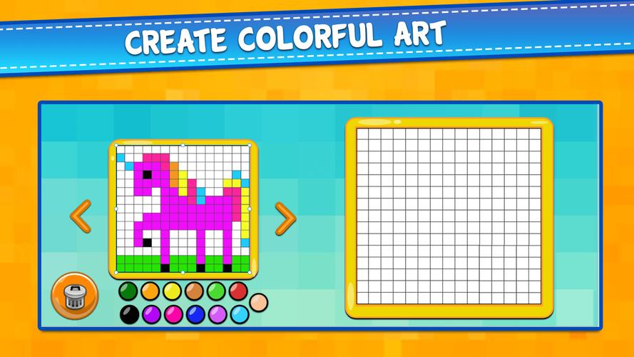 Pixel Art Coloring Games Capture d'écran 1