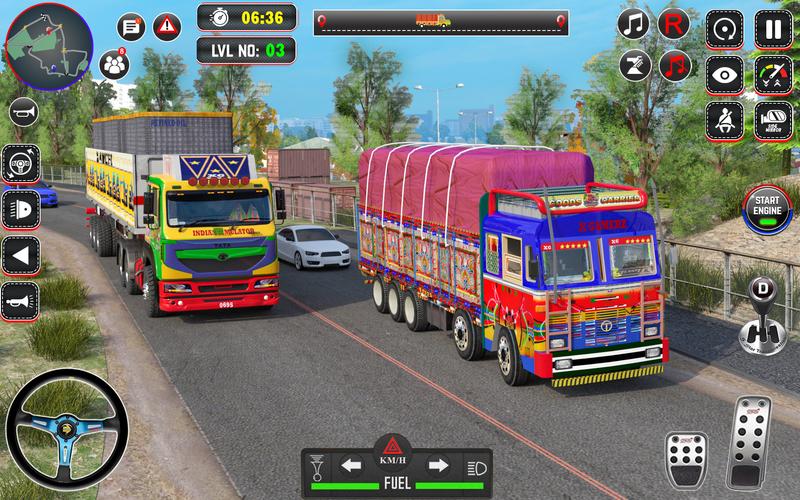 Indian Truck Drive Truck Games 스크린샷 3