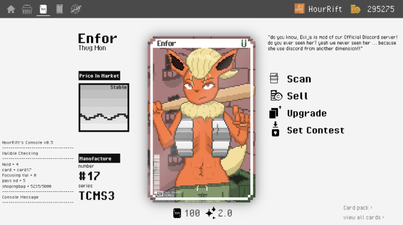 TradingCardsMon Screenshot 2