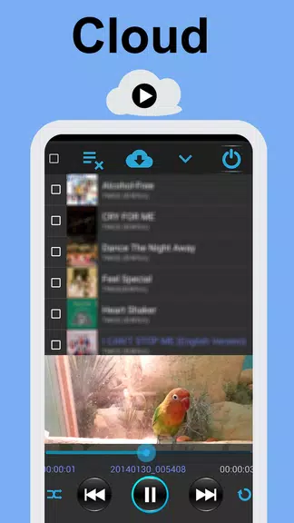 Folder Video Player +Cloud Tangkapan skrin 2