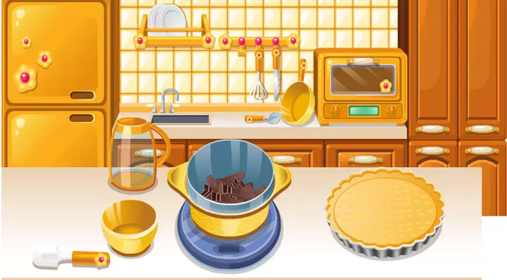 girls cooking games chocolate應用截圖第3張