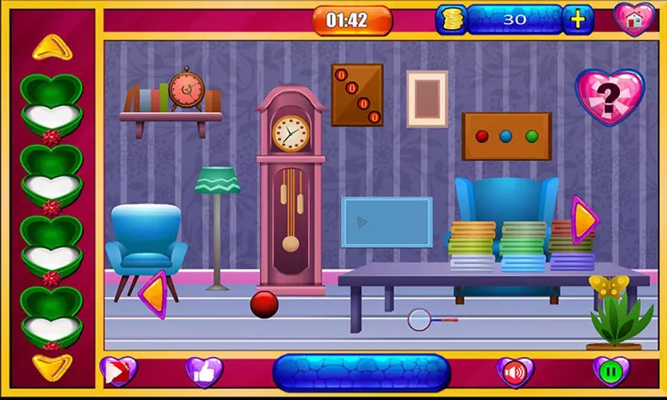 100 Doors Escape - Girl Room ภาพหน้าจอ 2