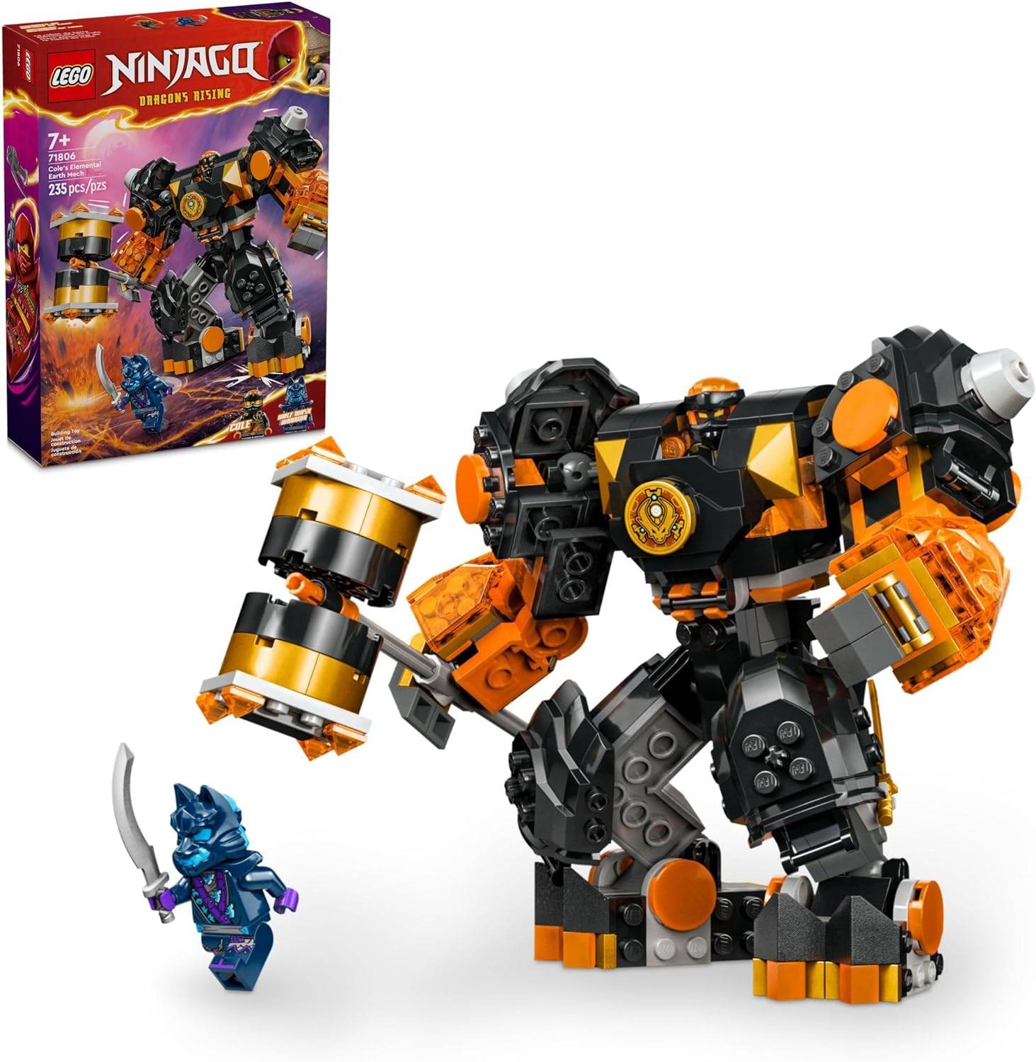 Mech Elemal Earth di Lego Cole