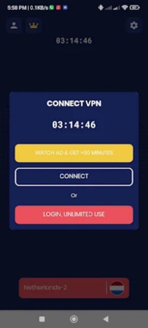 IRSPEEDY VPN Fast & Private স্ক্রিনশট 1