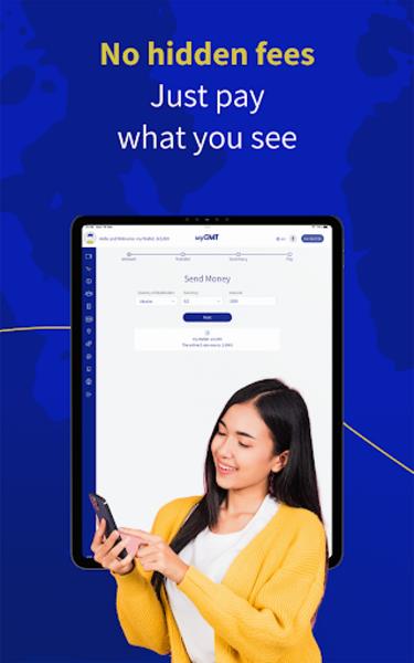 myGMT: Money Transfer Abroad Zrzut ekranu 3