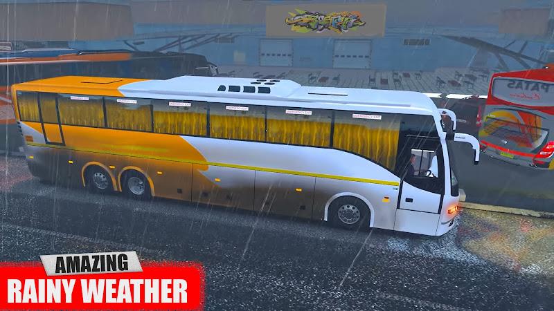 Euro Coach Bus Driving Games Tangkapan skrin 3