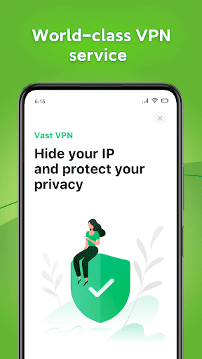 Vast VPN - Secure VPN Proxy Tangkapan skrin 0