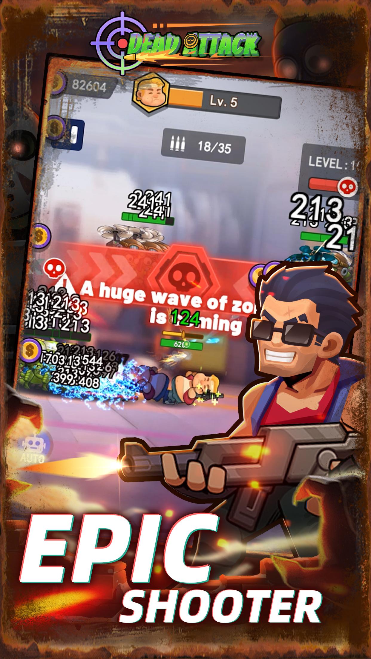 Dead Attack - Shooting Game Captura de pantalla 0