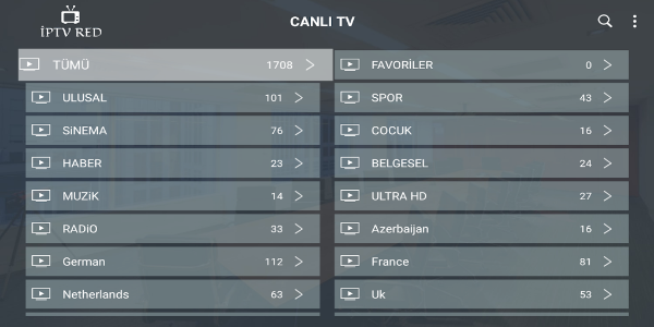 Redtv Capture d'écran 0