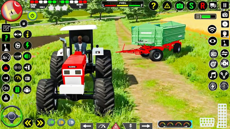 Cargo Tractor Farming Games 3D Screenshot 2