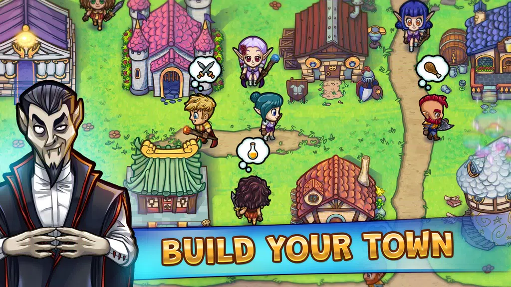 Hero Park: Shops & Dungeons应用截图第2张