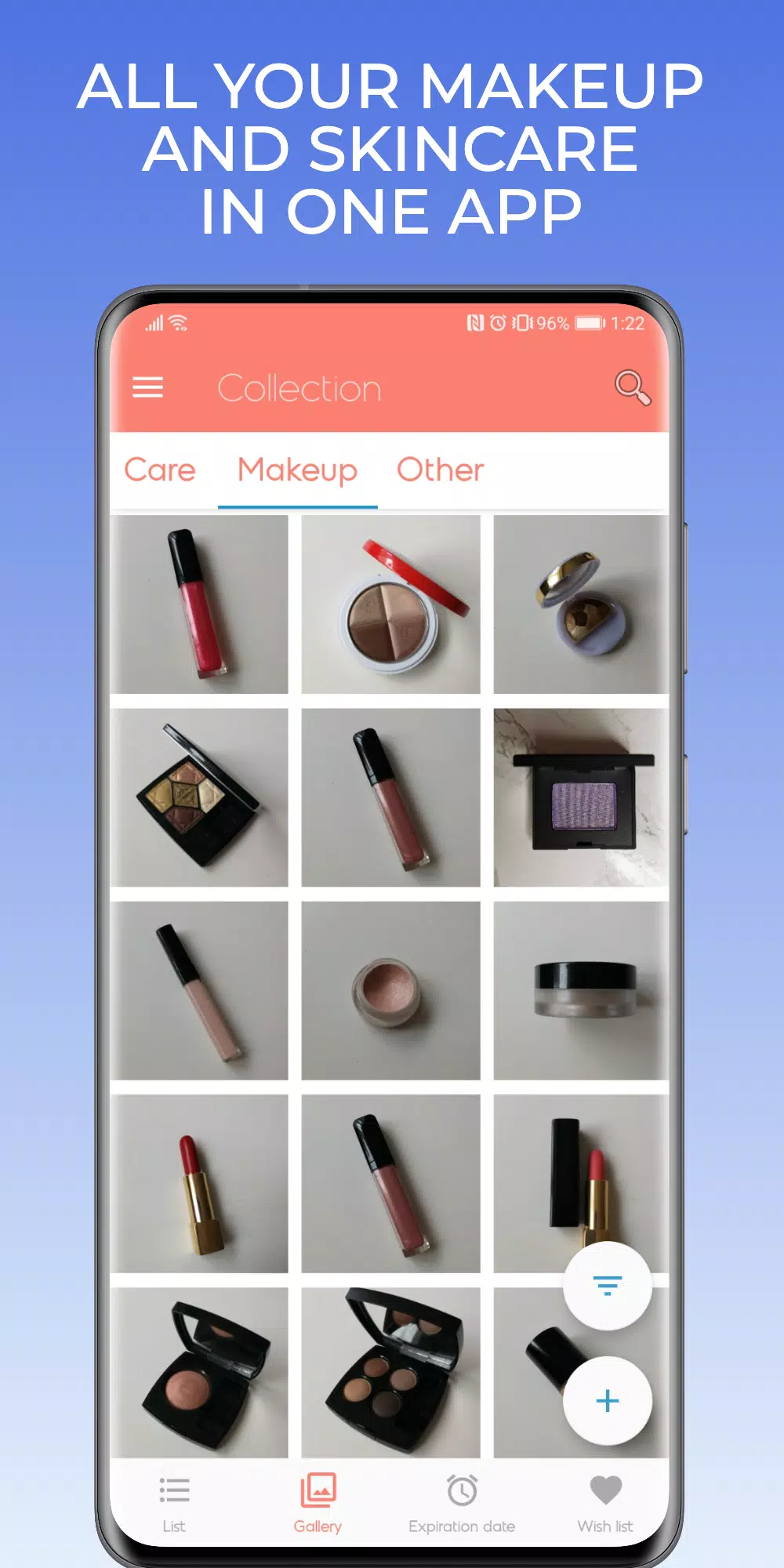 Beautistics: Makeup Organizer Captura de tela 3